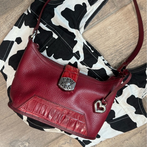 Vintage Y2K Brighton red leather handbag - Picture 3 of 16